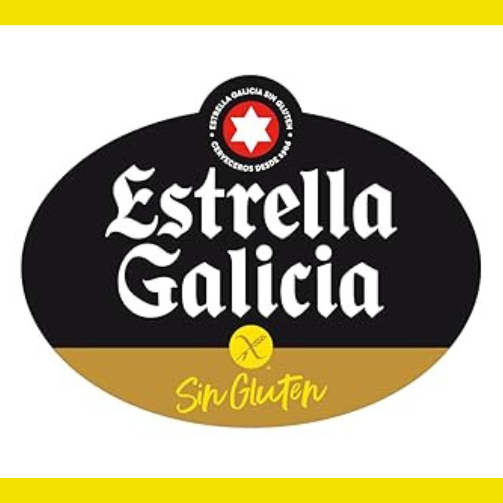 logo cerveza estrella galicia sin gluten