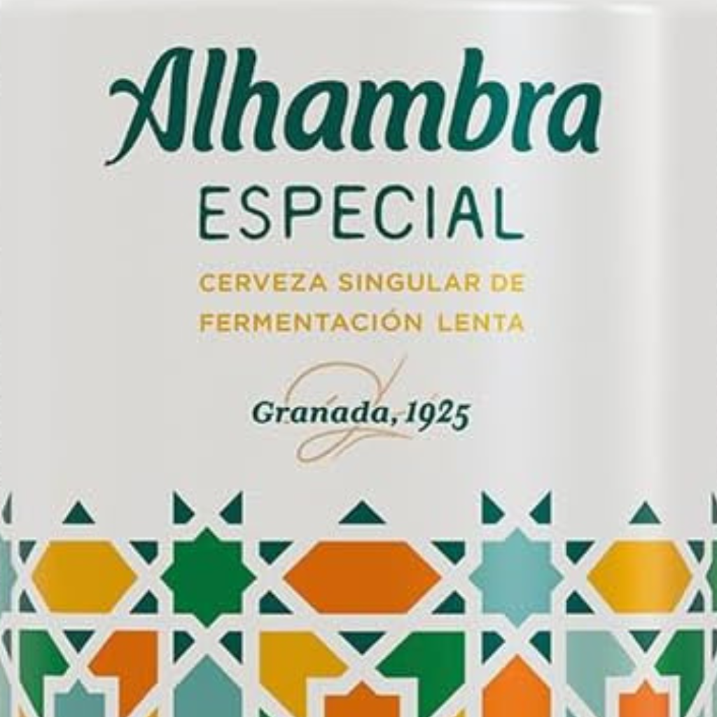 logo cerveza alhambra especial sin