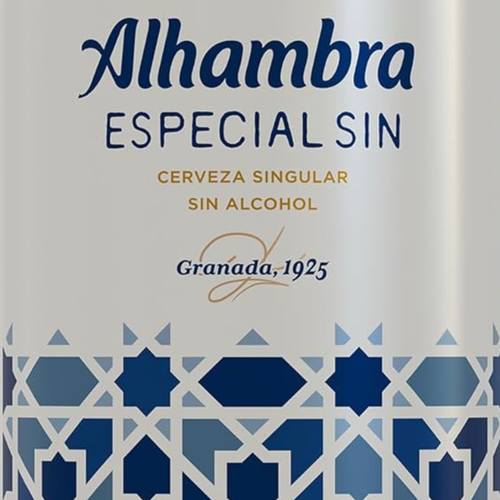 logo cerveza alhambra especial sin